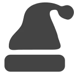 Christmass Hat SVG Icon